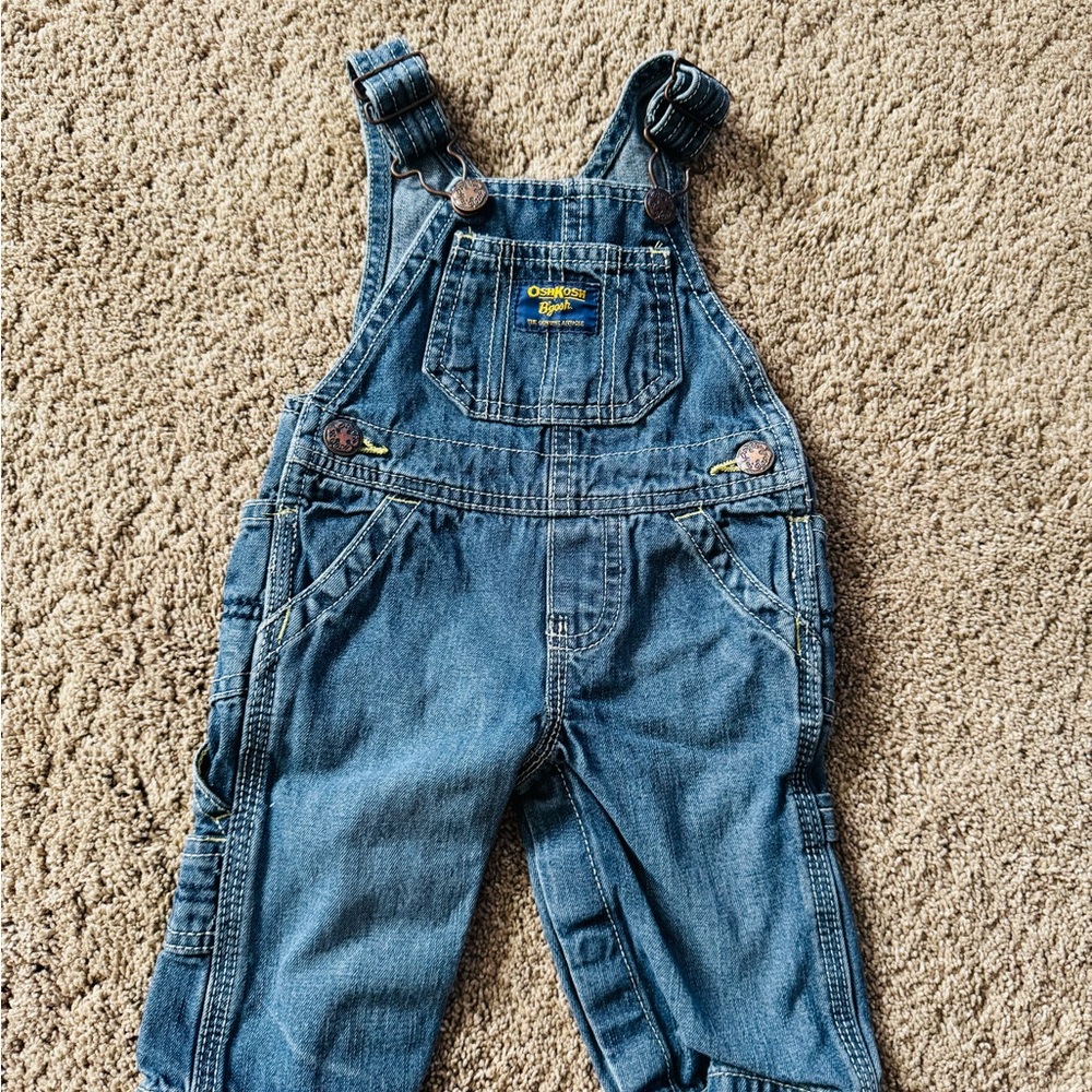 OshKosh B'gosh Classic Blue Overalls for Kids